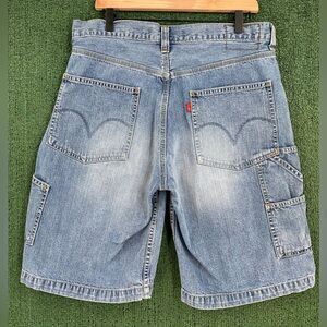Vintage 90’s Levi’s Carpenter Denim Jean Shorts Jorts Men’s Size 33